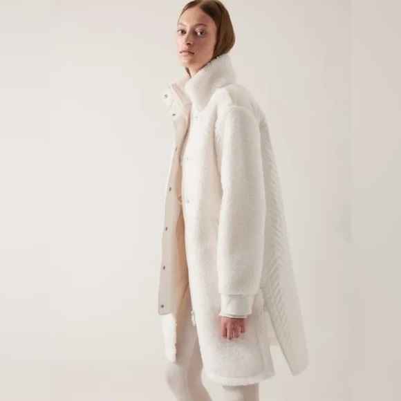 Athleta Cozy Sherpa Coat